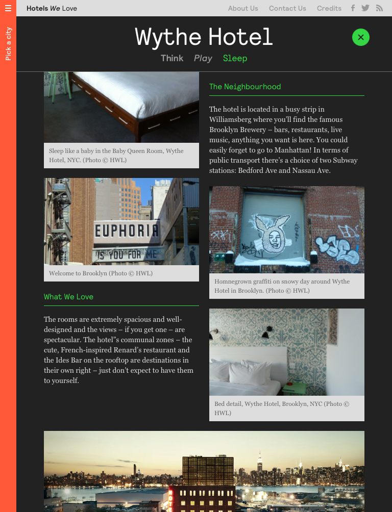 Hotels We Love by VERDE