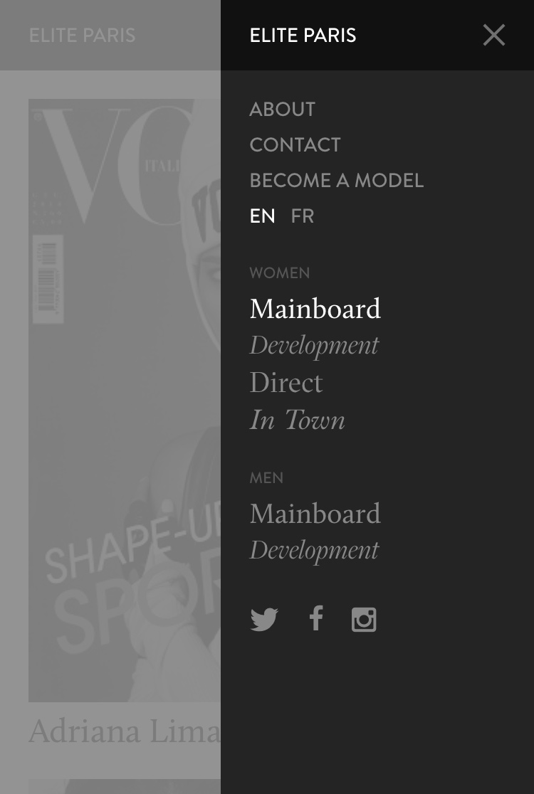 Elite Model Management by VERDE