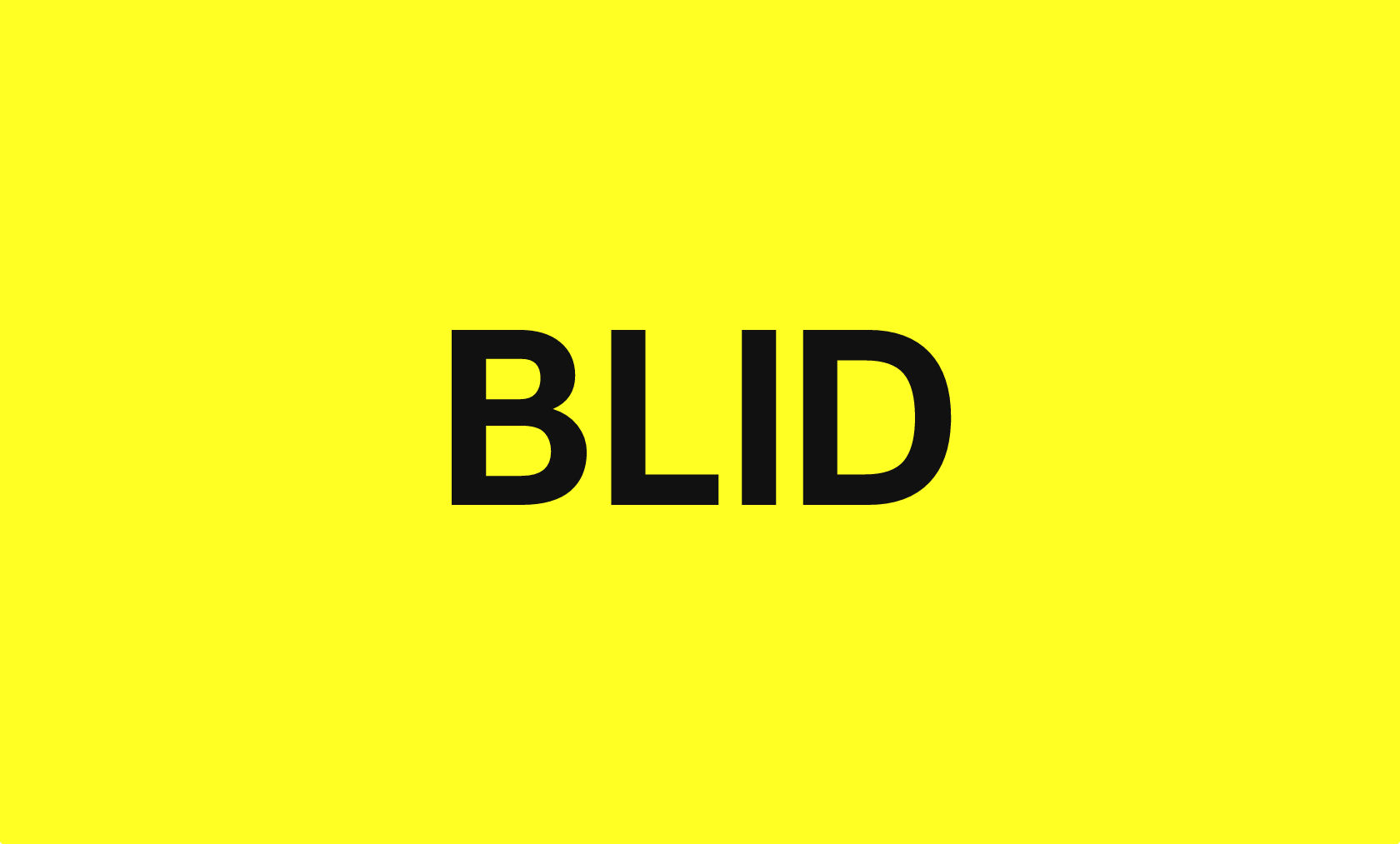 BLID by VERDE