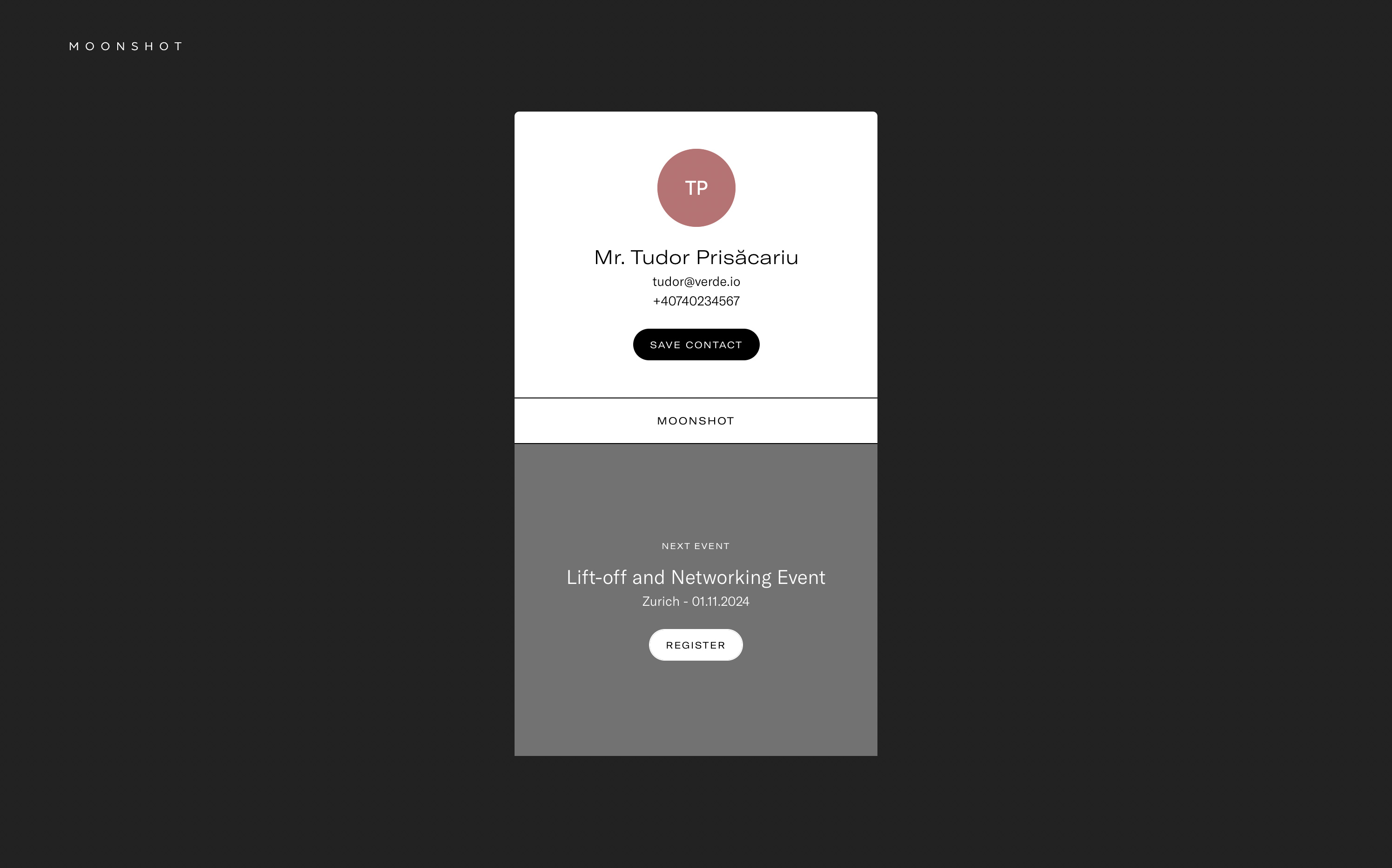 Moonshot Investor Network by VERDE